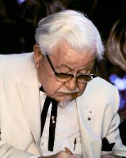 Portrait of Colonel Harland Sanders