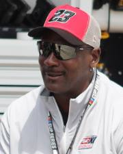 Portrait of Michael Jordan