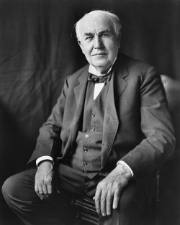 Portrait of Thomas Edison