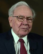 Portrait of Warren Buffett